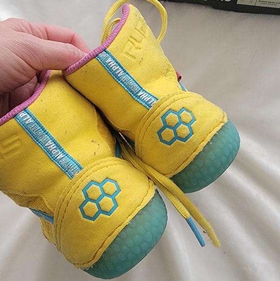 COPY - Rudis alpha 2.0 lemon slushie wrestling shoe, size 8.5 - Picture 6 of 10